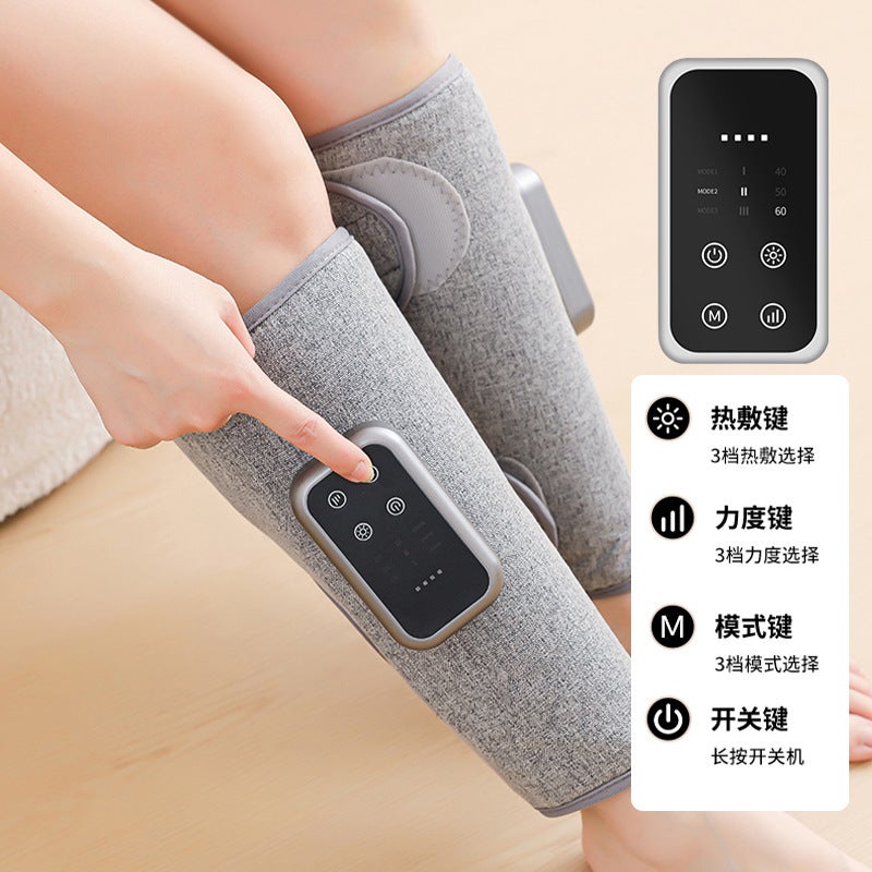 Calf Massager Air Wave Electric Air Pressure Dredging Instrument Multifunctional Leg Massager Constant Temperature Compress Leg Beauty Instrument - Image 2